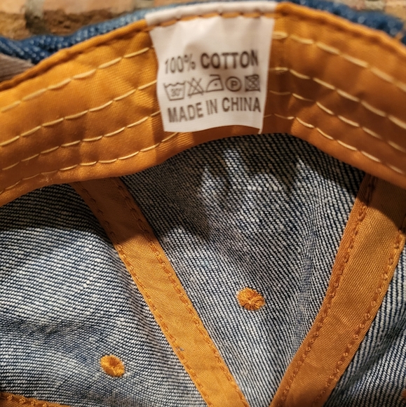 'BOSS' Sparkle Bling ✨️ Distressed Denim Hat - Picture 8 of 8